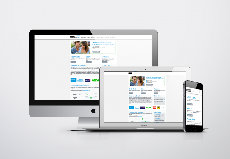 Responsive refresh for the Creation Website